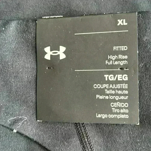Under Armour XL. Black full length pants - Picture 3 of 4